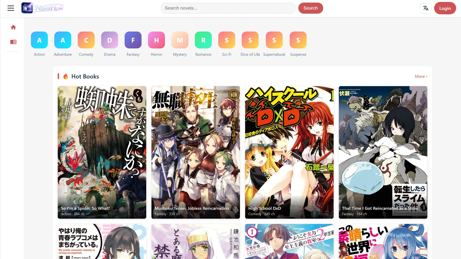 NovelFlow Studio | Full-Stack Nuxt 3 Template for Serialized Web Novels & Light Novel Readers with Edge Stream UI